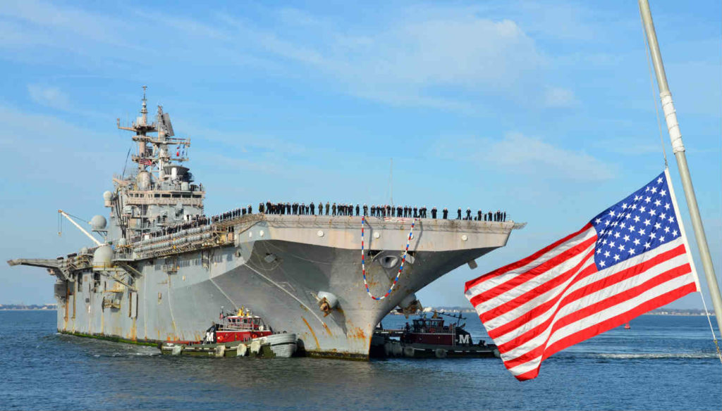 Το αμερικανικό ναυτικό επί ποδός για τη Βενεζουέλα