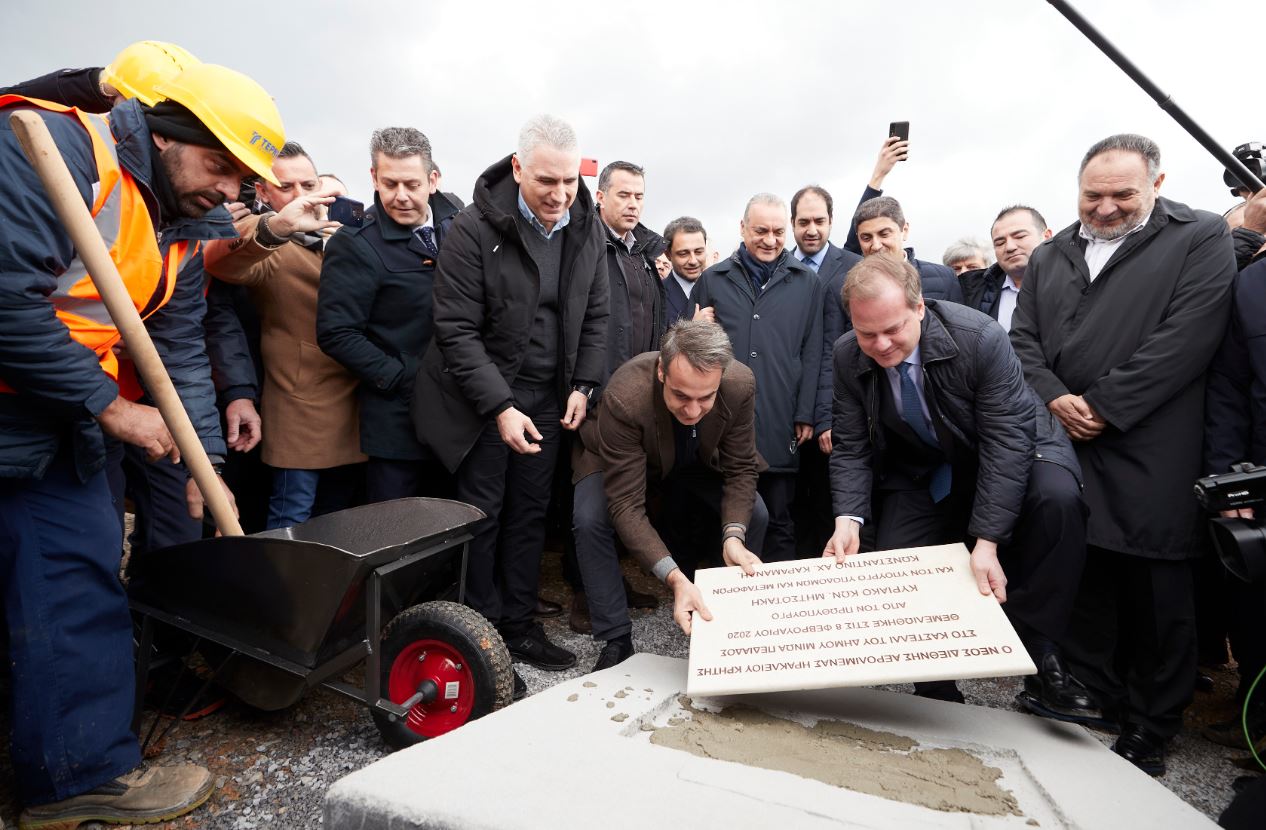 Αποτέλεσμα εικόνας για εγκαίνια αεροδρομίου Καστελίου