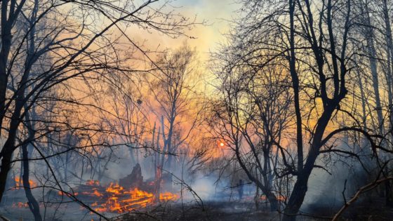 Δασικη πυρκαγιά αυξάνει επικίνδυνα τη ραδιενέργεια στο Τσερνόμπιλ