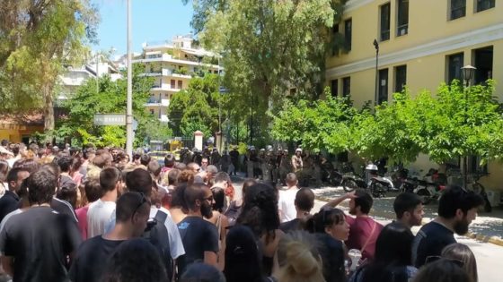 Συγκέντρωση αλληλεγγύης στους συλληφθέντες της διαδήλωσης της Πέμπτης
