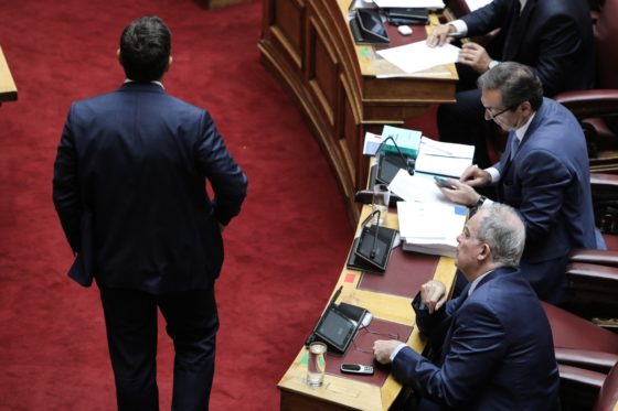 Αποχώρησε ο ΣΥΡΙΖΑ από την ψηφοφορία για Παπαγγελόπουλο