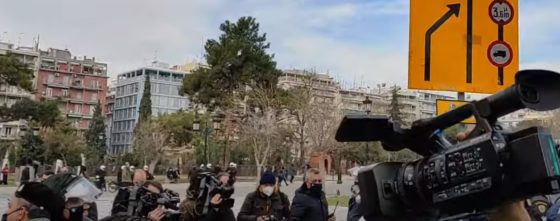 Καταγγελία των φωτορεπόρτερ για επίθεση των ΜΑΤ στο φοιτητικό συλλαλητήριο της 21ης Ιανουαρίου στη Θεσσαλονίκη