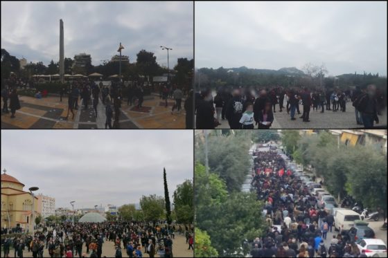 Οι γειτονιές της Αθήνας παλεύουν και φωνάζουν ενάντια στην καταστολή
