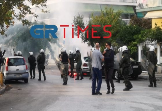 19 προσαγωγές φασιστών κατά την αντιφασιστική κινητοποίηση στη Θεσσαλονίκη