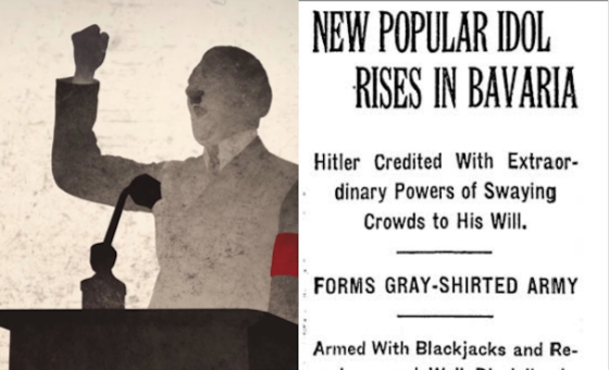Σαν σήμερα το 1922 οι New York Times δημοσιεύουν το πρώτο άρθρο για τον Χίτλερ