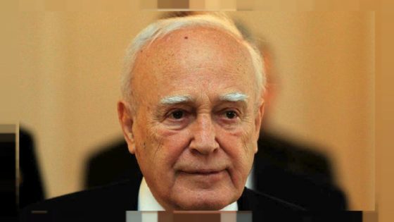 Ο πρώην Πρόεδρος της Δημοκρατίας, Κάρολος Παπούλιας πέθανε σήμερα σε ηλικία 92 ετών