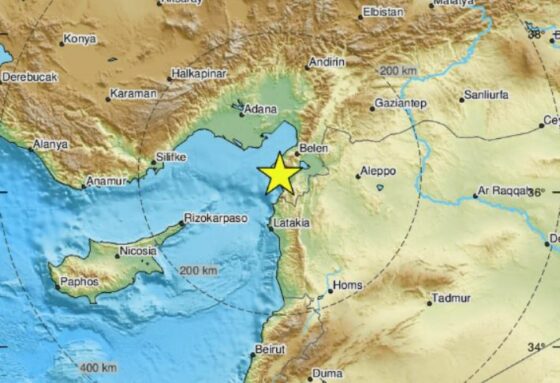 Νέοι ισχυροί σεισμοί στα σύνορα Τουρκίας – Συρίας μεγέθους 6,2 Ρίχτερ