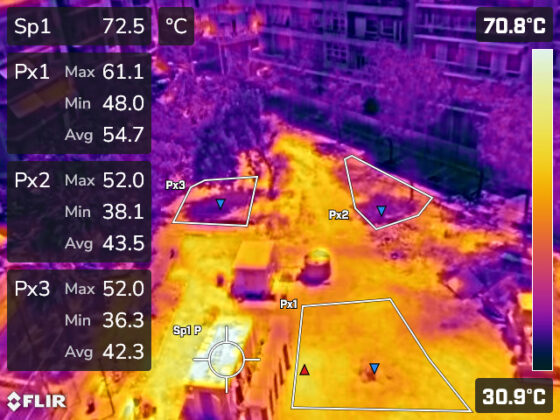 Μελέτη Θερμογραφίας Πλατείας Εξαρχείων: Μία νέα αστική θερμική νησίδα που επιβαρύνει ακόμη περισσότερο την υγεία των κατοίκων